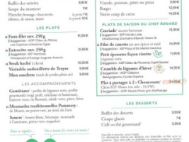 Campanile Porte D'italie menu