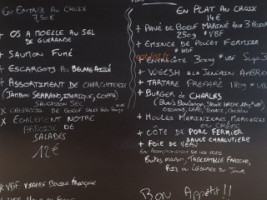 Le Bistrot De Charles menu