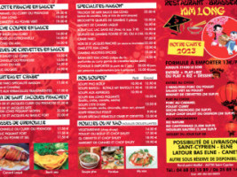 Kim Long menu