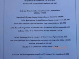 Sarl L'envie menu