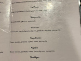 O Sole Mio menu