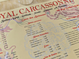 Royal Carcassone food