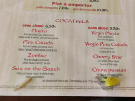 Wokasie menu