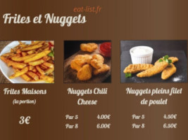 L'instant Plaisir menu