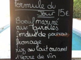 Les Cordeliers menu