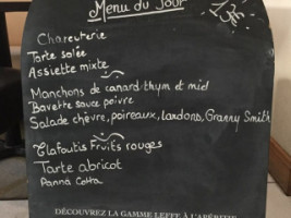 Le Cafe De La Truffe menu