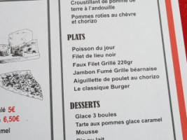 La Himbert menu