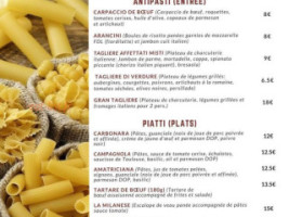 Pizzeria Da Antonio menu