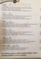 Restaurace 7 menu
