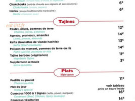 1000 1 Signes menu