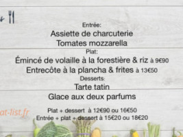 Le Reinitas menu