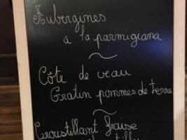 Le Saint Julien menu