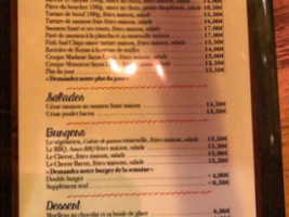 Cafe Louis menu