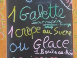 Au Delice De La Gourmandise menu