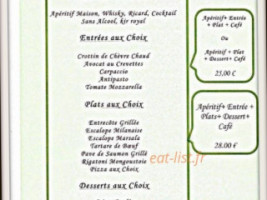 Casa Mia menu