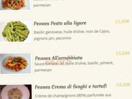 Pizzéria Du Château menu