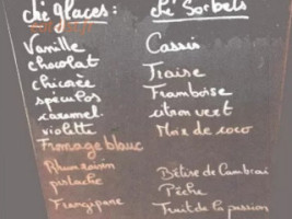 L'eau à La Bouche menu