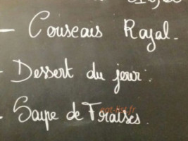 Café De Flore menu