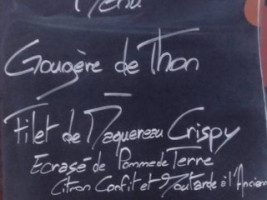 Le Comptoir Des Voiles menu