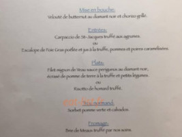 Le R Café menu