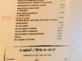 La Kasa De L'ours menu