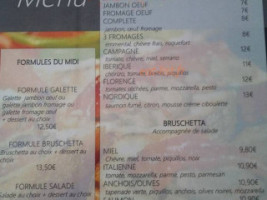 La Bonne Pâte menu