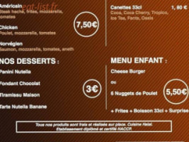 Food Express menu