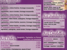 Pizza Tova menu