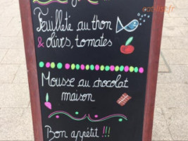 La Tête à L'envers menu