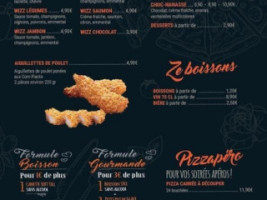 Ze Pizza menu