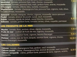 El Paradiso menu