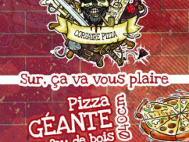 Corsaire Pizza menu