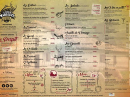 La Popoterie De Marquèze menu