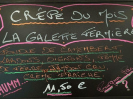 Le Pourquoi Pas menu