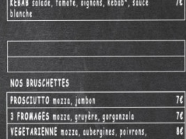 Mediterranea menu