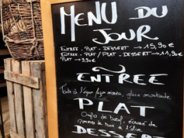 Le Comptoir De Brice menu