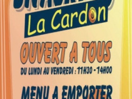 La Cardon menu