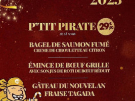 Gang De Pirates menu