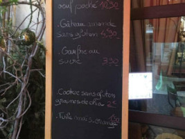 Des Côtés Cafés menu