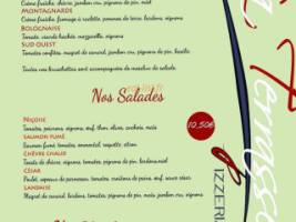 La Terrasse menu