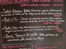 Mama Gaïa menu