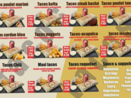 Tacos Co menu