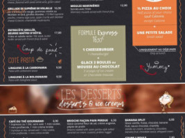 La Pergola menu