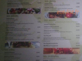 L' Anti Pasta menu