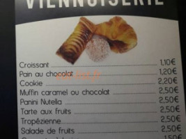 L étoile De La Sainte Baume menu