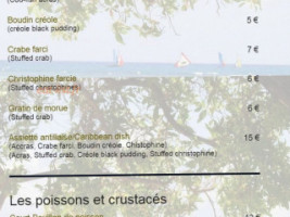 Le Filet Du Pêcheur menu