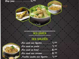 ThaÏ Cook menu