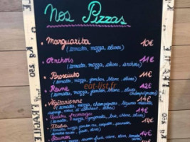 L’alezan menu