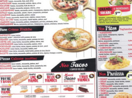 Pizzaro menu