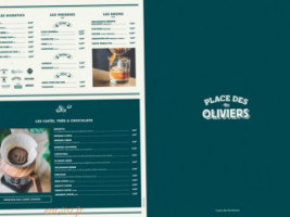 Place Des Oliviers menu